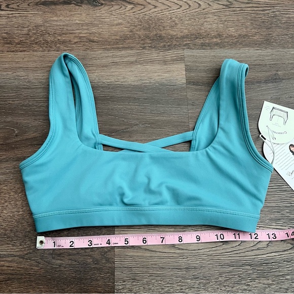 Blogilates Women's Blue Sports Bra - Picture 4 of 6